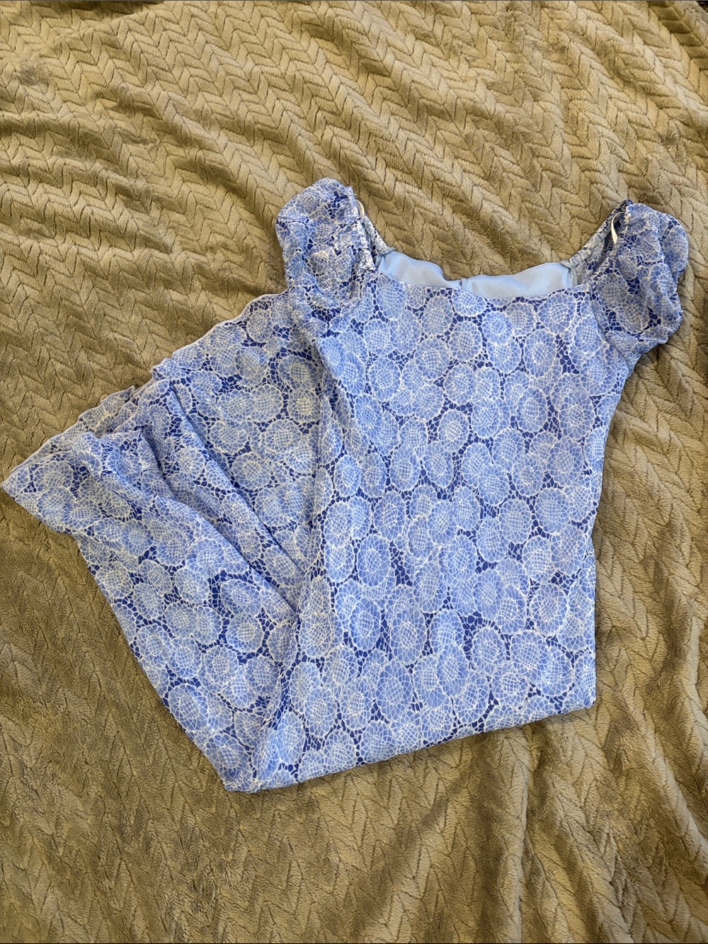 I.N. San Fransisco Blue Midi Dress